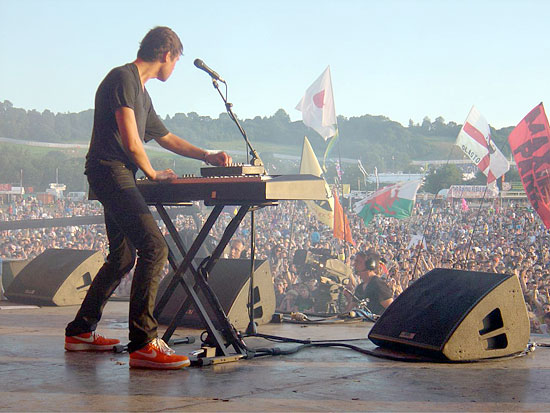 Maximo Park at Glastonbury 2009